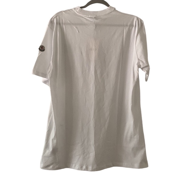 🆕 Moncler Men’s Logo Text T-Shirt - Picture 11 of 11